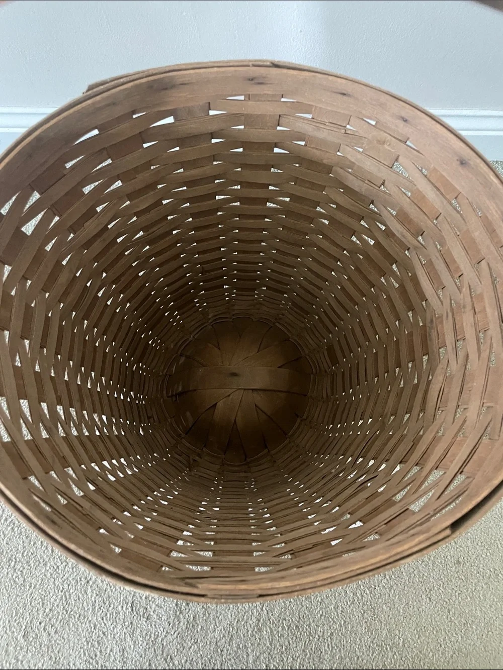Longaberger 1984 Large Inverted Vintage Basket